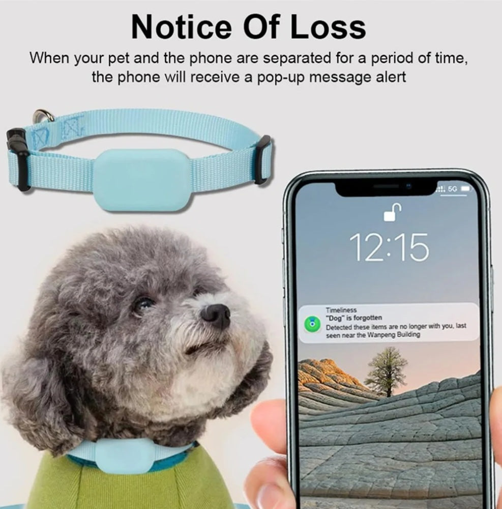 Smart Pet GPS Tracker with Adjustable Collar